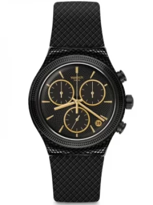 Swatch Irony Crazy For Precious Black Watch YVB408