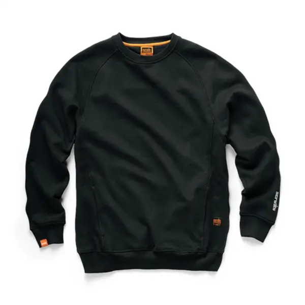 Scruffs Eco Worker Sweatshirt Black - XXXL