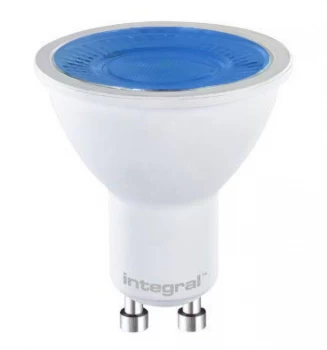Integral GU10 5W Blue Non-Dimmable Lamp