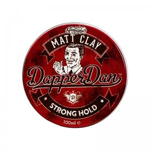 Dapper Dan Strong Hold Matt Clay 100ml
