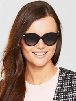 Max Mara Needle Sunglasses BlackGold BlackGold Women