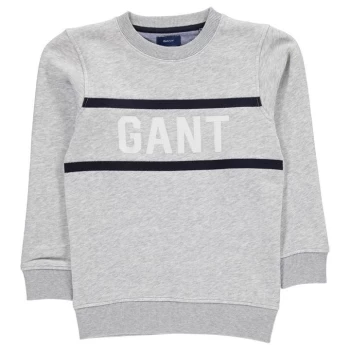 Gant 3 Colour Sweatshirt - Grey