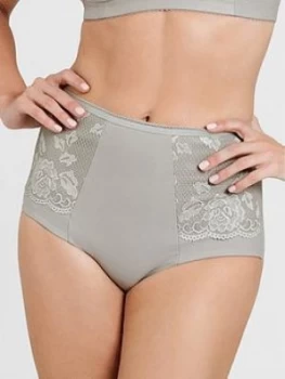 Miss Mary of Sweden Miss Mary Of Sweden Lovely Lace Panty, Grey, Size 14, Women
