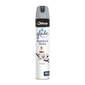 Glade Magnolia and Vanilla Aerosol Spray 500ml 662390