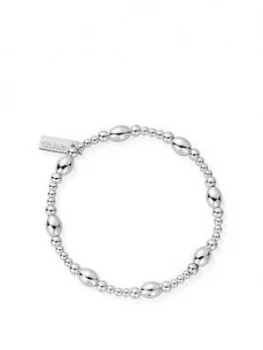Chlobo Sterling Silver Cute Oval Bracelet