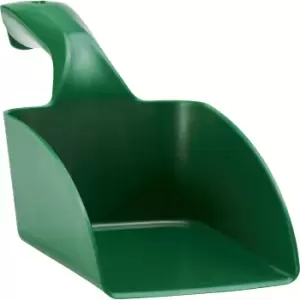 Vikan Hand shovel, suitable for foodstuffs, capacity 1 l, pack of 12, green