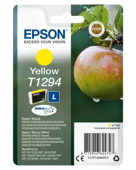 Epson C13T12944022/T1294 Ink cartridge yellow Blister Radio...