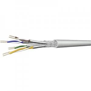 Network cable CAT 7 SFTP 4 x 2 x 0.13mm Yellow