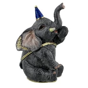 Treasured Trinkets - Sitting Elephant with Party Hat