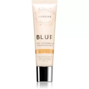 Lumene Blur 16h Longwear Foundation Long-Lasting Foundation SPF 15 Shade 4 Warm Honey
