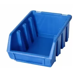 Ergo M Box Plastic Parts Storage Stacking 116x161x75mm - Colour Blue - Pack of 5