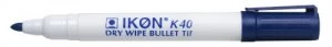Value Dry Wipe Marker Bullet Tip Blue (PK10)