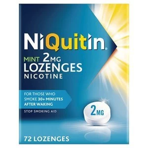 Niquitin Mint 2mg Lozenges Nicotine 72 Lozenges