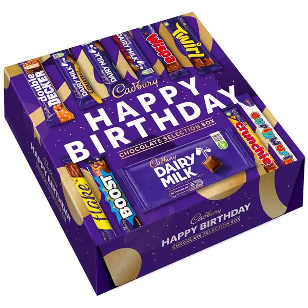 Cadbury Gifts Direct Cadbury Happy Birthday Chocolate Selection Box BIRTHDD