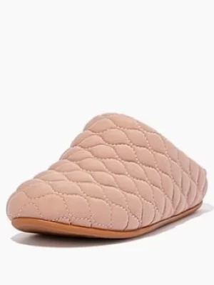 FitFlop Chrissie Padded Slippers, Beige, Size 6, Women