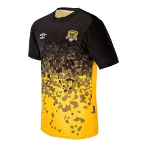 Umbro Black Leopards Home Shirt 2021 2022 - Yellow