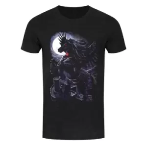 Requiem Collective Mens Prince Of Demons T-Shirt (Small (36-38in)) (Black)