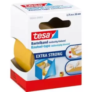 tesa EXTRA STRONG 56665-00001-01 Double sided adhesive tape tesa Bastelband Transparent (L x W) 2.75 m x 38mm