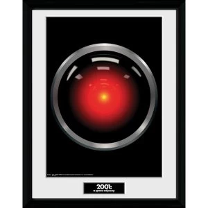 2001 A Space Odyssey Hal 9000 Framed Collector Print