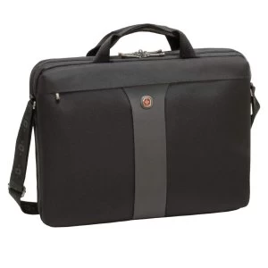 Wenger Legacy 17'' Laptop Bag, Polyester, Padded, Black