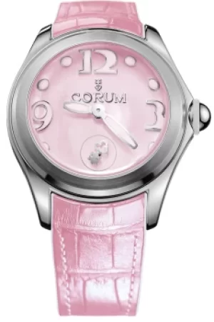 Corum Watch Bubble Mother of Pearl Ladies Pink