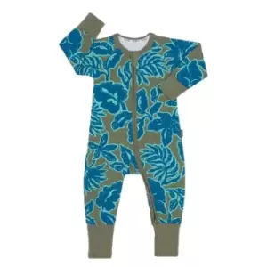 Bonds Zip Wondersuit Leafy Tropical Survivor 6-12 Months
