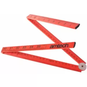 1M Folding Plastic Ruler P5185 - Amtech