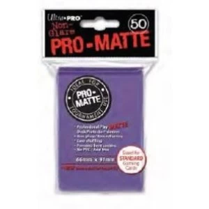 Ultra Pro Matte Purple 50 Sleeves DPD 12 Packs