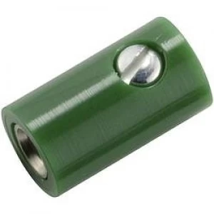 Mini jack socket Socket straight Pin diameter 2.6mm Green