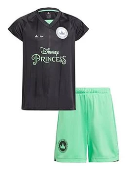 adidas Girl's Disney Princess Football Set - Green/Black, Size 13-14 Years