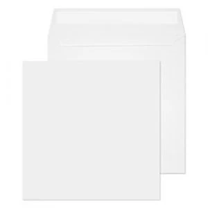Purely Square Envelopes Peel & Seal 160 x 160 mm Plain 100 gsm White Pack of 500