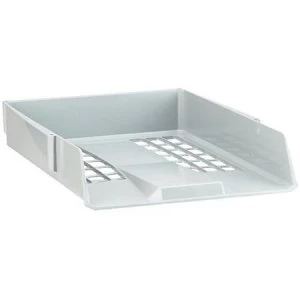 Avery Standard A4/Foolscap Stackable Versatile Letter Tray Grey