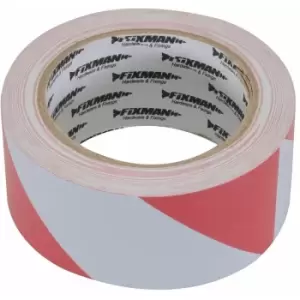 Fixman - Hazard Tape - 50mm x 33m Red/White
