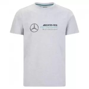 2021 Mercedes Large Logo Tee (Grey)