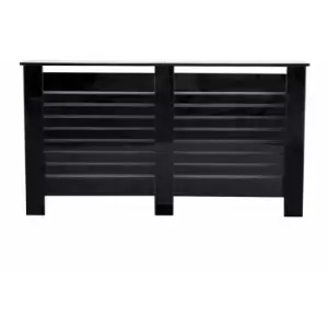 Hmd Furniture - High gloss Black-151.5x19x82cm(WxDxH) - Black