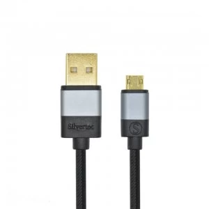 Silvertec Double Double side Micro Cable SD-USB120 (1.2M) - Black