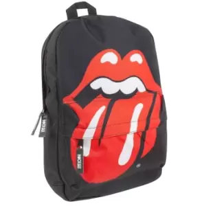 Rock Sax Tongue The Rolling Stones Backpack (One Size) (Black/Red)