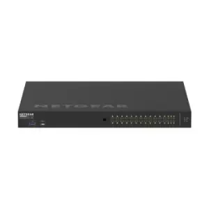 Netgear M4250-26G4XF-PoE+ Managed L2/L3 Gigabit Ethernet (10/100/1000) Power over Ethernet (PoE) 1U Black
