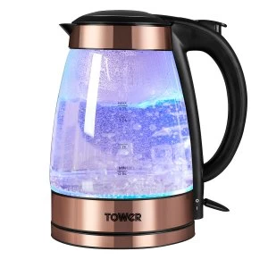 Tower T10021 1.7L Glass Kettle