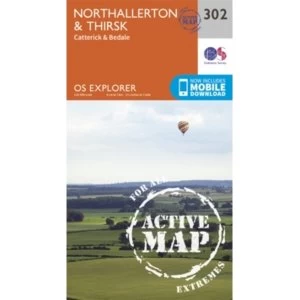 Northallerton and Thirsk - Catterick and Bedale by Ordnance Survey (Sheet map, folded, 2015)