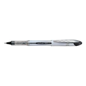 Uni Ball Vision Elite UB 200 Medium Rollerball Pen Line Width 0.6mm Tip Width 0.8mm Black 1 x Pack of 12 Pens