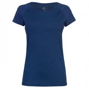 Reebok ACTChill T Shirt Ladies - Bunker Blue