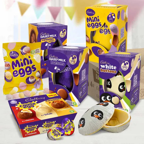Cadbury Gifts Direct Cadbury Family Easter Chocolate Egg Selection EASFAM