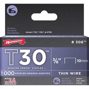 Arrow T30 Staples 10mm Pack of 5000