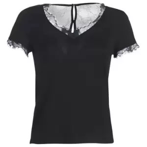 Morgan DMINOL womens T shirt in Black - Sizes S,M,L,XL,XS