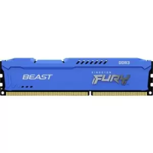 Kingston FURY Beast PC RAM card DDR3 8GB 1 x 8GB 1600 MHz 240-pin DIMM CL10 KF316C10B/8