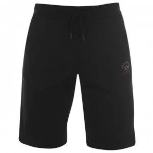 Paul And Shark Crew Fleece Shorts - Black 011