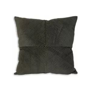 Riva Home Infinity Cushion Cover, Charcoal, 45 x 45 Cm