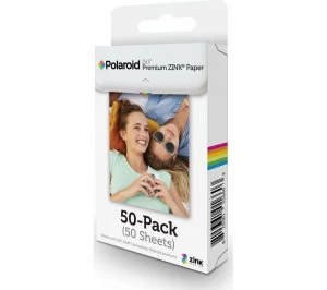 Polaroid 2x3" Premium ZINK Zero Ink Paper - Pack of 50