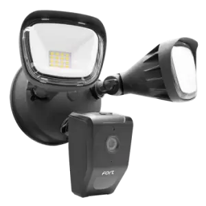 ESP Fort Smart Home WI-FI 1080p Security Camera with Twin Spotlights - Black - ECSPCAMSLB